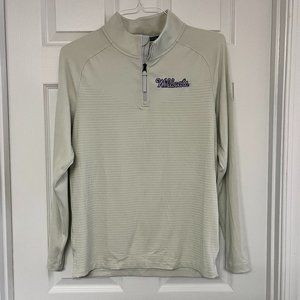EUC Nike Golf Kansas State Univ. Wildcats Dri-Fit 1/4 Zip Men's Sz SM